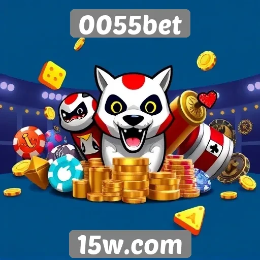 Exploração dos jogos disponíveis no site 0055bet