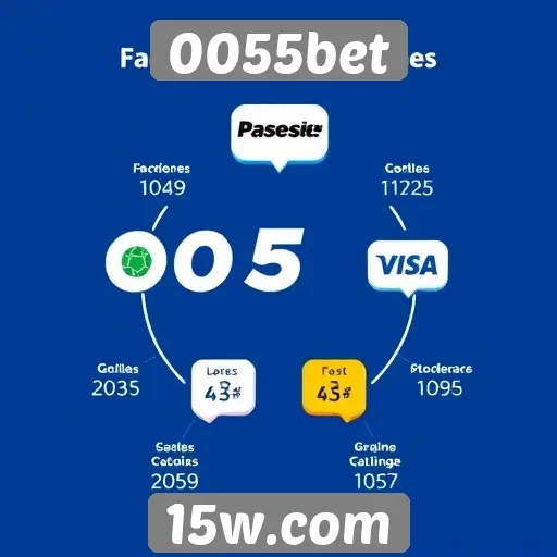 Sistemas de pagamento aceitos no 0055bet